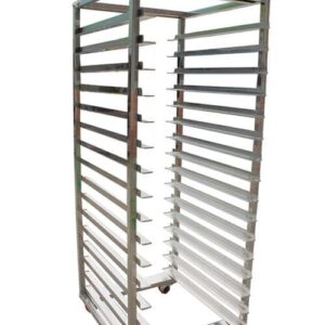 Stainless Steel 16 Levels Trolley Rack