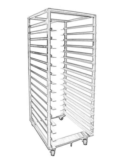 Stainless Steel Bakery Trolleys for Bakeries | TM Baking