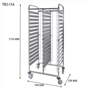 Double sides 15 layers trolley