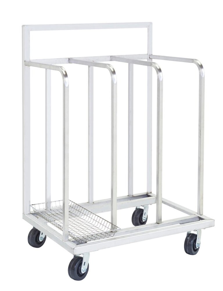 Bakery storage trolley racks