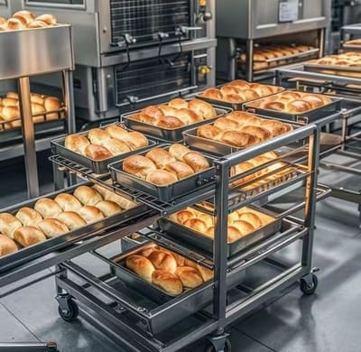 commercial bakery racks 1